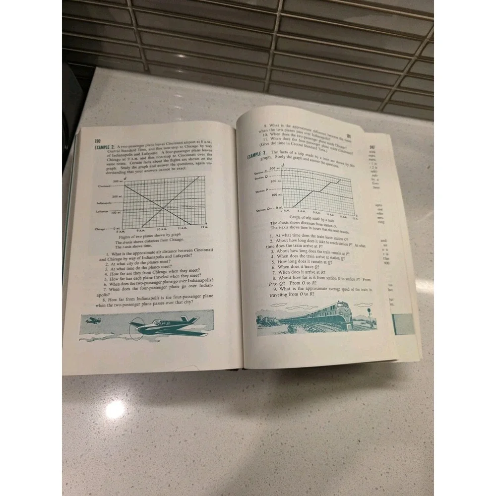 Vintage 1955 Algebra Course 1 Textbook Fehr Carnahan Beberman D.C. Heath